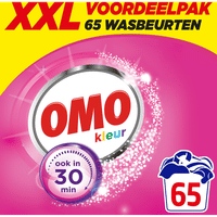 Omo XXL bonte waspoeder - 65 wasbeurten