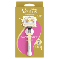 Gillette Venus Comfort Glow arganolie scheersysteem + 1 navulmesje