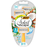 BIC Soleil Escape Coco - 2 stuks wegwerpmesjes