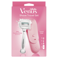 Gillette Venus Pro ComfortGlide Sensitive scheersysteem met reisetui