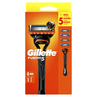 Gillette Fusion scheersysteem + 4 navulmesjes