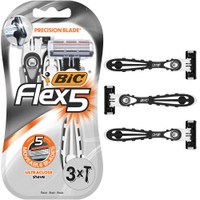BIC Flex 5 - 3 wegwerpmesjes