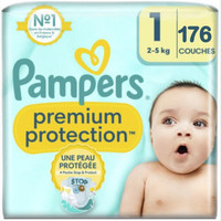 Pampers Premium Protection luiers maat 1 - 176 stuks